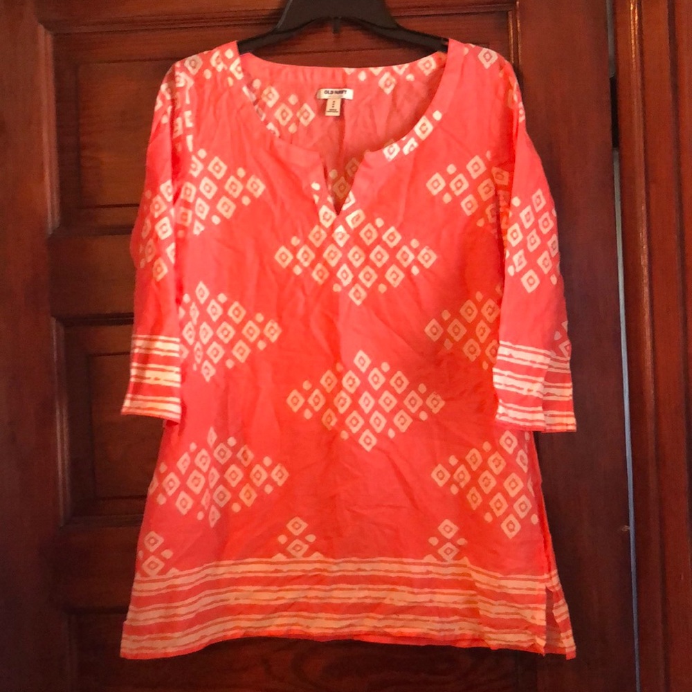 Old Navy patterned blouse